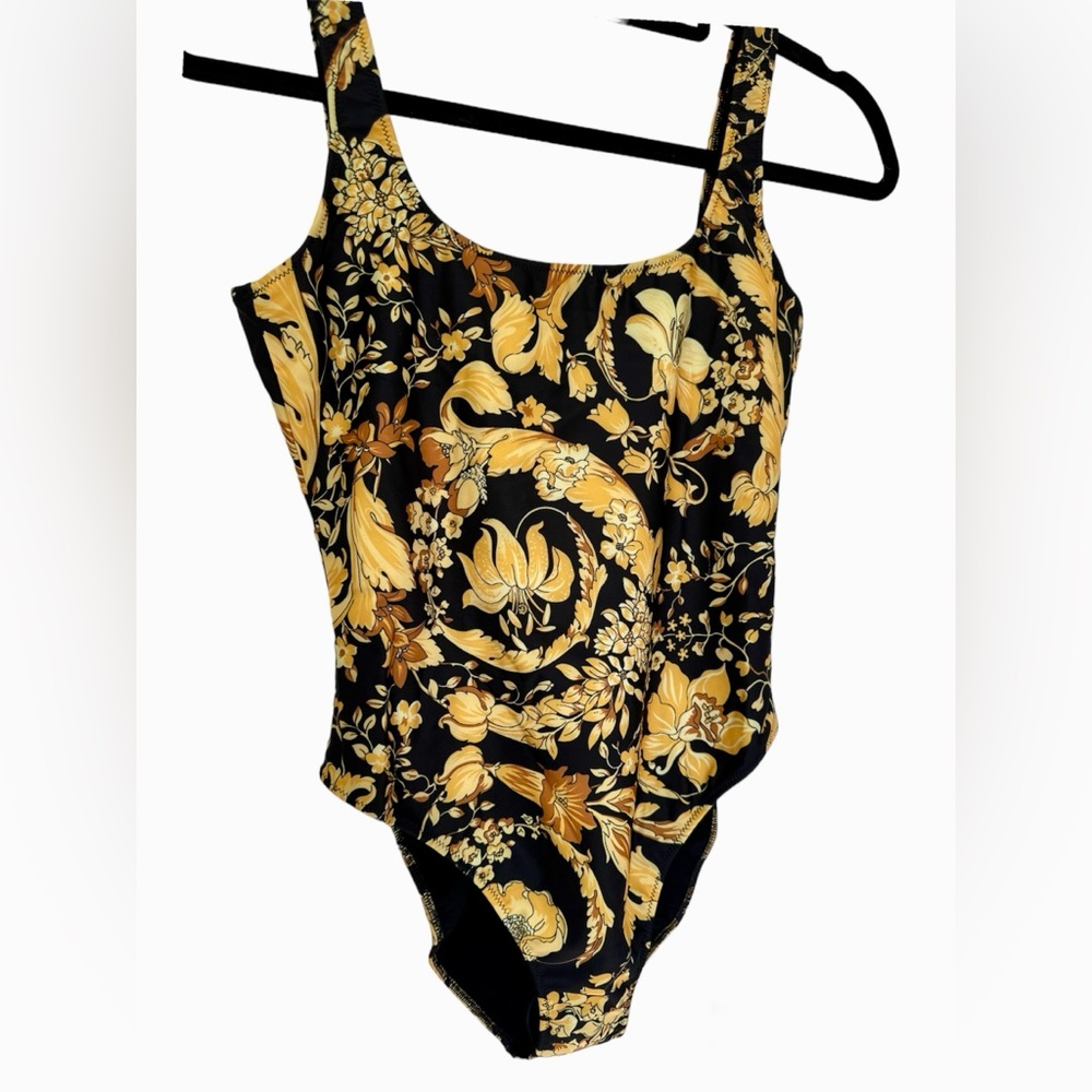 NWT Versace Baroque Print Swimsuit